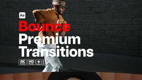Videohive Premium Transitions Bounce
