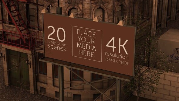 Videohive City Billboards Mock-Up Pack