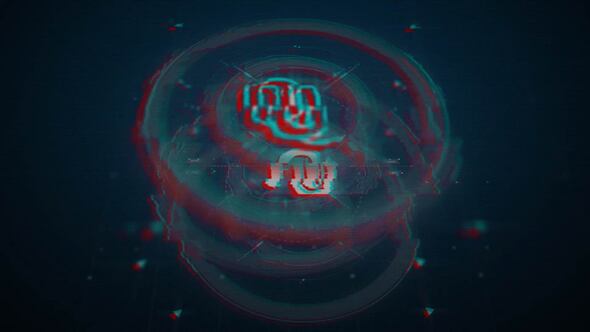 Videohive Glitch Tech RGB Split Logo