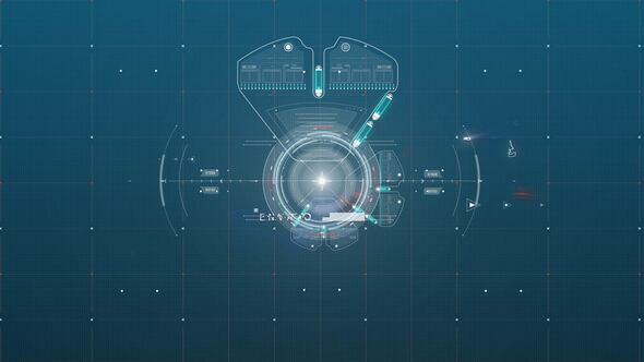 Videohive Energetic Lighting glitch logo reveal