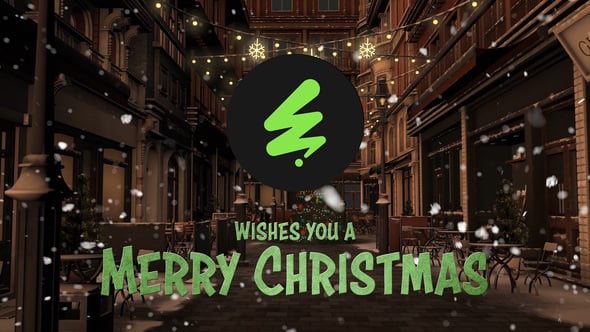 Videohive Merry Christmas (logo reveal)
