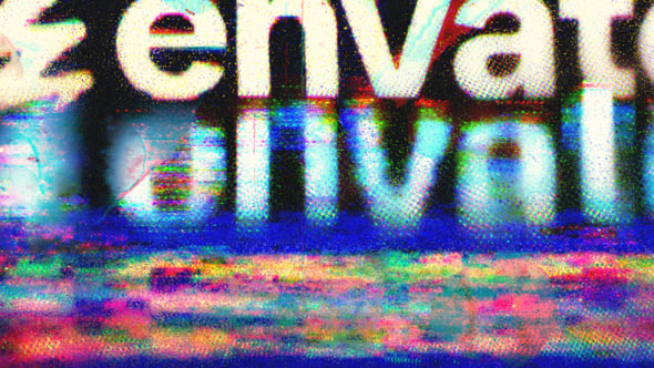 Videohive Glitch Distortion Logo Intro 55834166