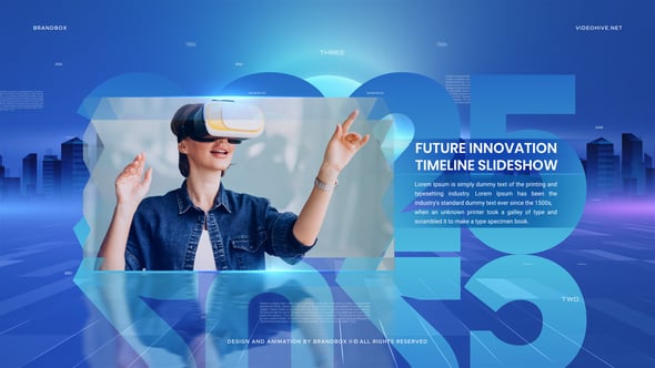 Videohive Future Innovation Timeline Slideshow