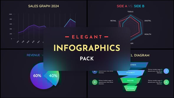 Videohive Elegant Infographics Vol.1