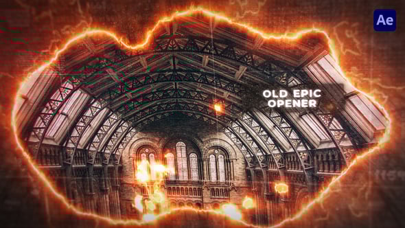 Videohive Old Epic Intro Opener