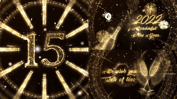 Videohive New Year Greetings 35387995
