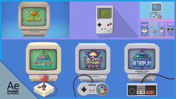 Videohive Retro Gaming Pack