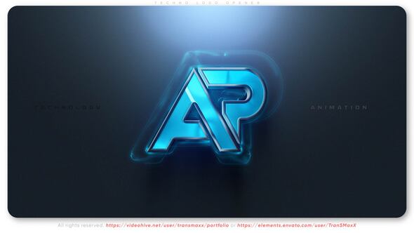 Videohive Techno Logo Opener