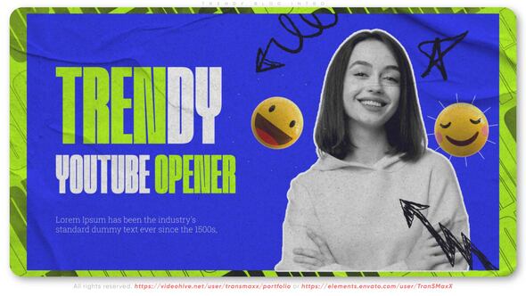 Videohive Trendy Blog Intro