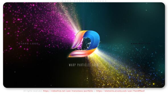 Videohive Warp Particles Logo