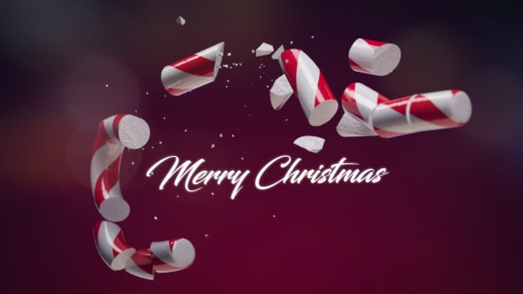 Videohive Christmas Candy Cane