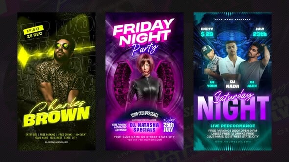 Videohive Music Club Instagram Reels 55763891