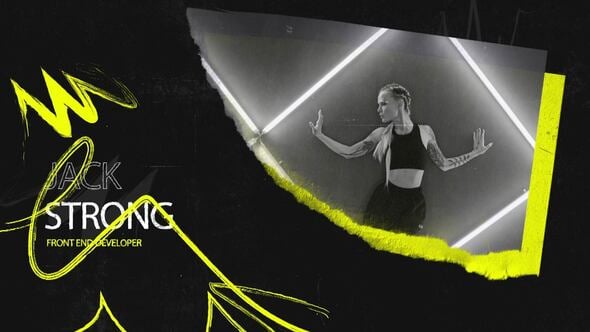 Videohive Paper Slideshow Intro