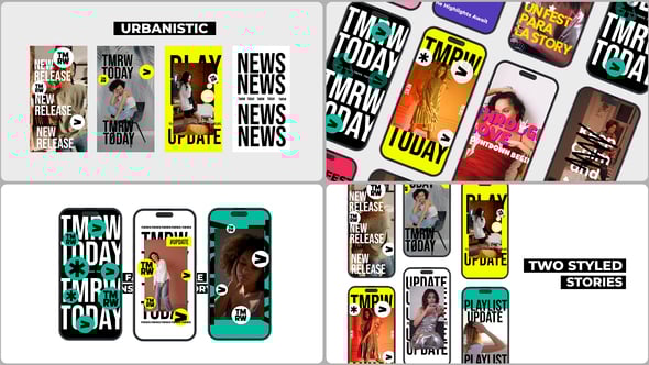 Videohive Modern Styled Instagram Stories