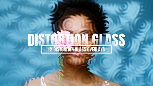 Videohive Distortion Glass Overlays