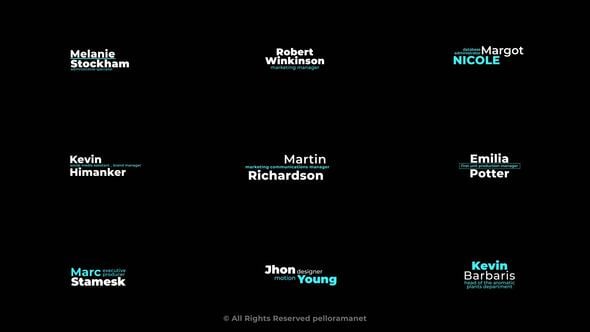 Videohive Lower Thirds 2.0 | AE 55999308