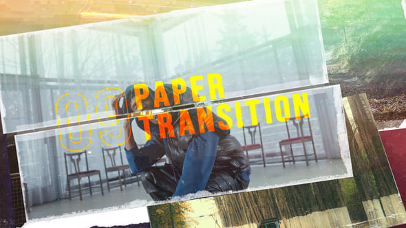 Videohive Rip Paper Freeze Frame Transitions