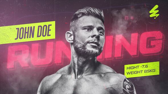 Videohive Fitnes player introduction