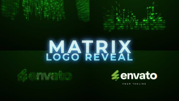 Videohive Matrix Logo Reveal 55888821