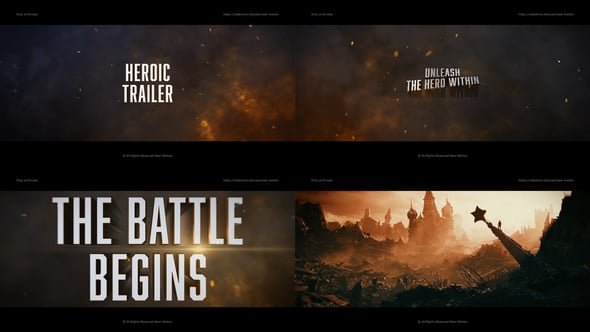 Videohive Epic Hero Cinematic Trailer