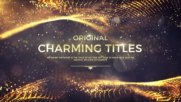 Videohive Charming Titles