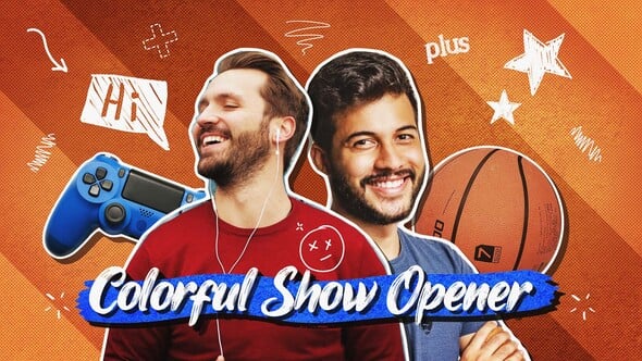 Videohive Colorful Show Opener