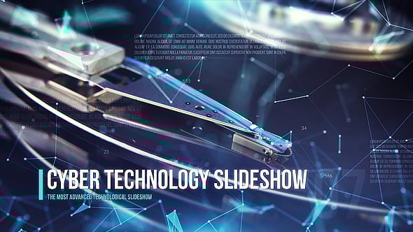 Videohive Cyber Technology Slideshow 21349251