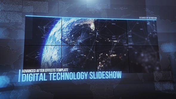 Videohive Digital Technology Slideshow 48997456