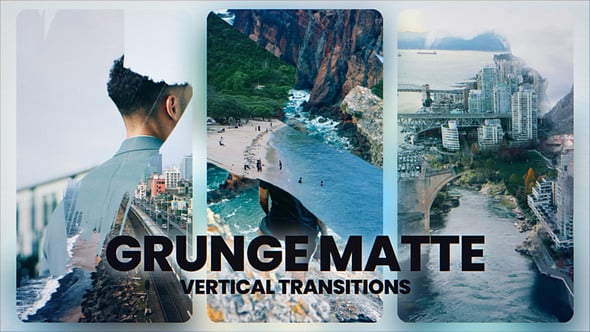 Videohive Grunge Transitions 56033900