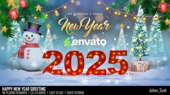 Videohive Happy New Year Greeting