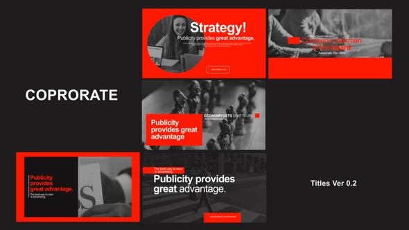 Videohive Corporate Titles 0.2