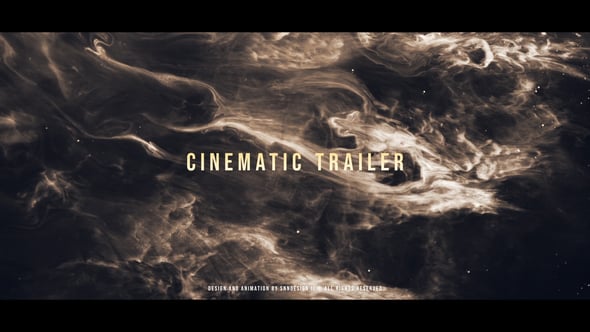 Videohive Cinematic Trailer 56052013