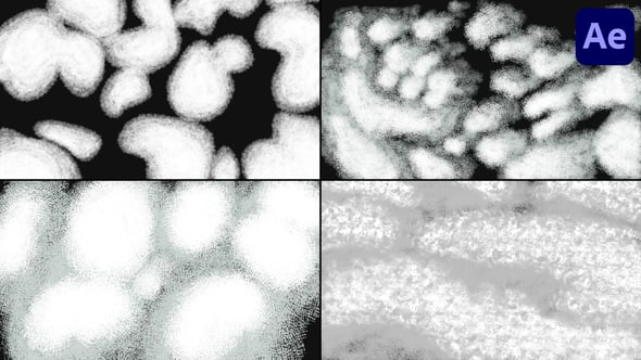 Videohive Melting Snow Transitions | After Effects