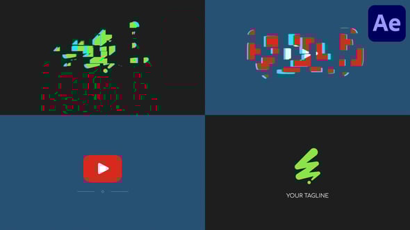 Videohive Block Logo Reveal for After Effects