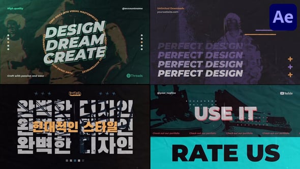 Videohive Modern Typography for After Effects