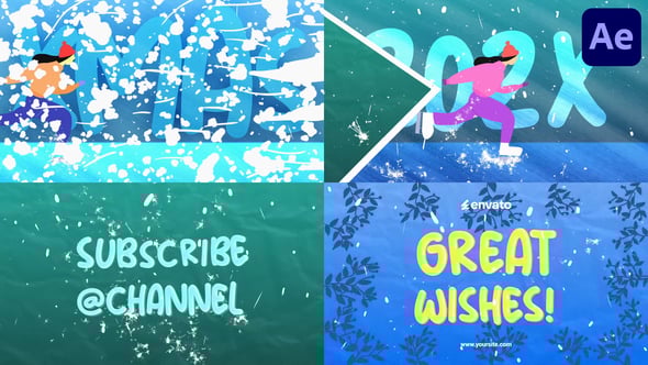 Videohive New Year Typography Opener for After Effects