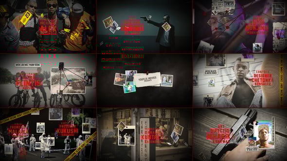 Videohive Crime Title Sequence 54591751