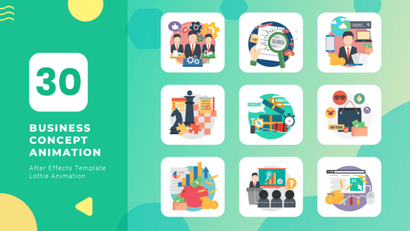 Videohive Business Concept Animation Vol.2 | After Effects