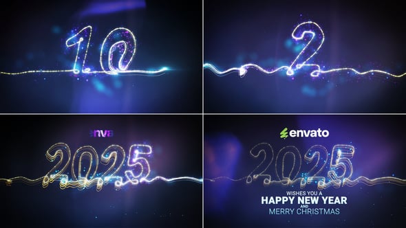 Videohive New Year 2025 Countdown // New Year Wishes 2025