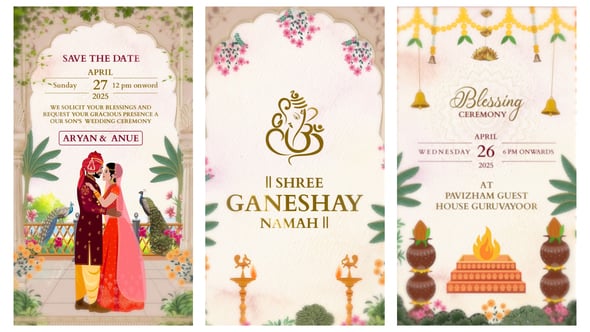 Videohive Indian Wedding Invitation | After Effect Templates 56282027