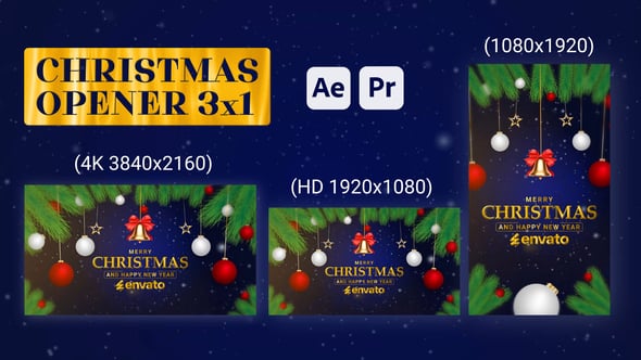 Videohive Merry Christmas Opener 55918830