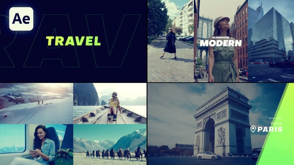 Videohive Slideshow – Travel Slideshow