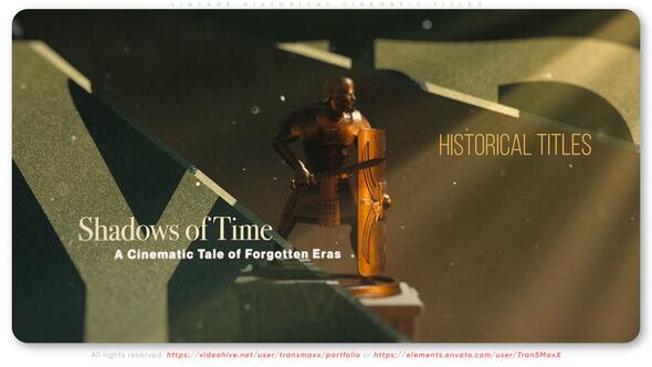 Videohive Vintage Historical Cinematic Titles
