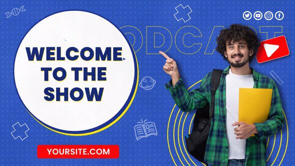 Videohive Podcast Intro 56665810