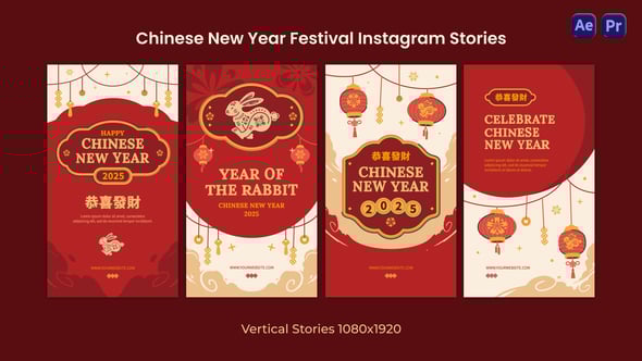 Videohive Chinese New Year Festival Instagram Stories 56170155