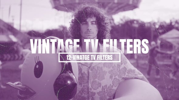 Videohive 12-Vintage TV Filters