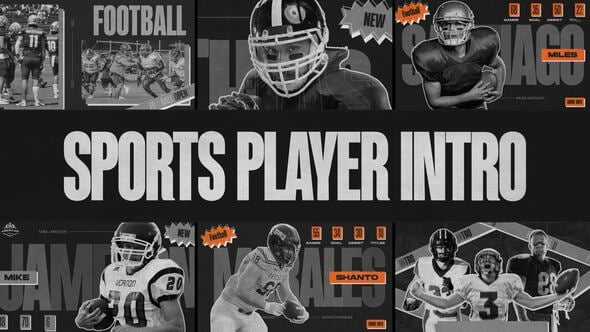 Videohive Sport Player Intro | American Football