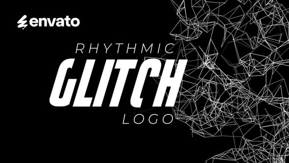 Videohive Rhythmic Glitch Logo