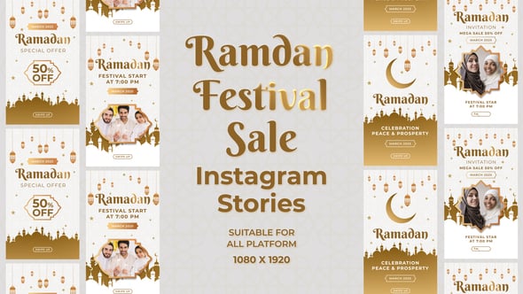 Videohive Ramadan Festival Sale Instagram Stories