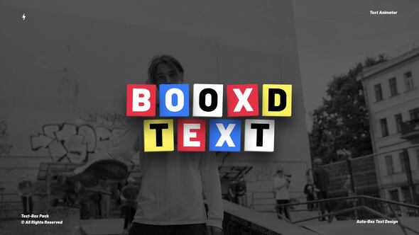 Videohive Text-Box Animation | After Effects